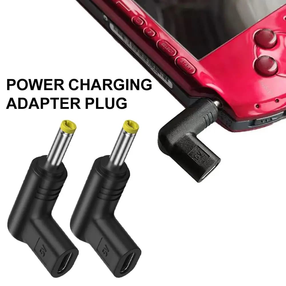 Spina adattatore di ricarica da 5 V tipo C a CC per adattatore PSP 1000/2000/3000 5 V/9 V/12 V