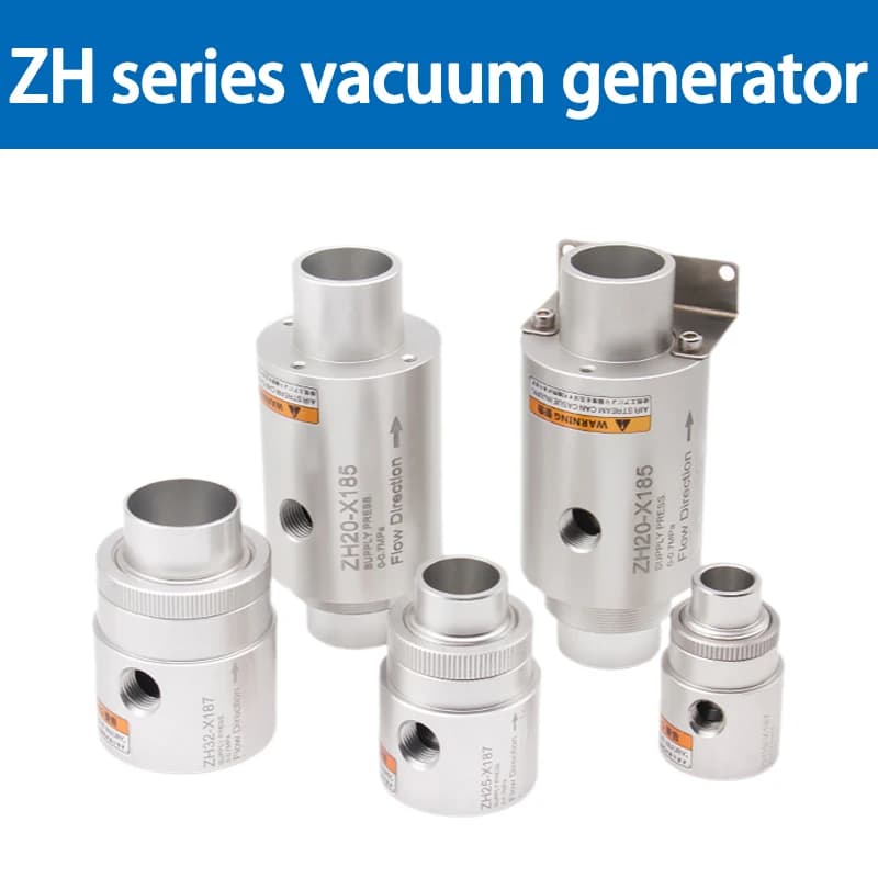 Generatore di Vuoto Pneumatico LT32A, Amplificatore d'Aria ZH10, Macchina di Alimentazione Pneumatica, Generatore di Vuoto per Polveri e Granuli