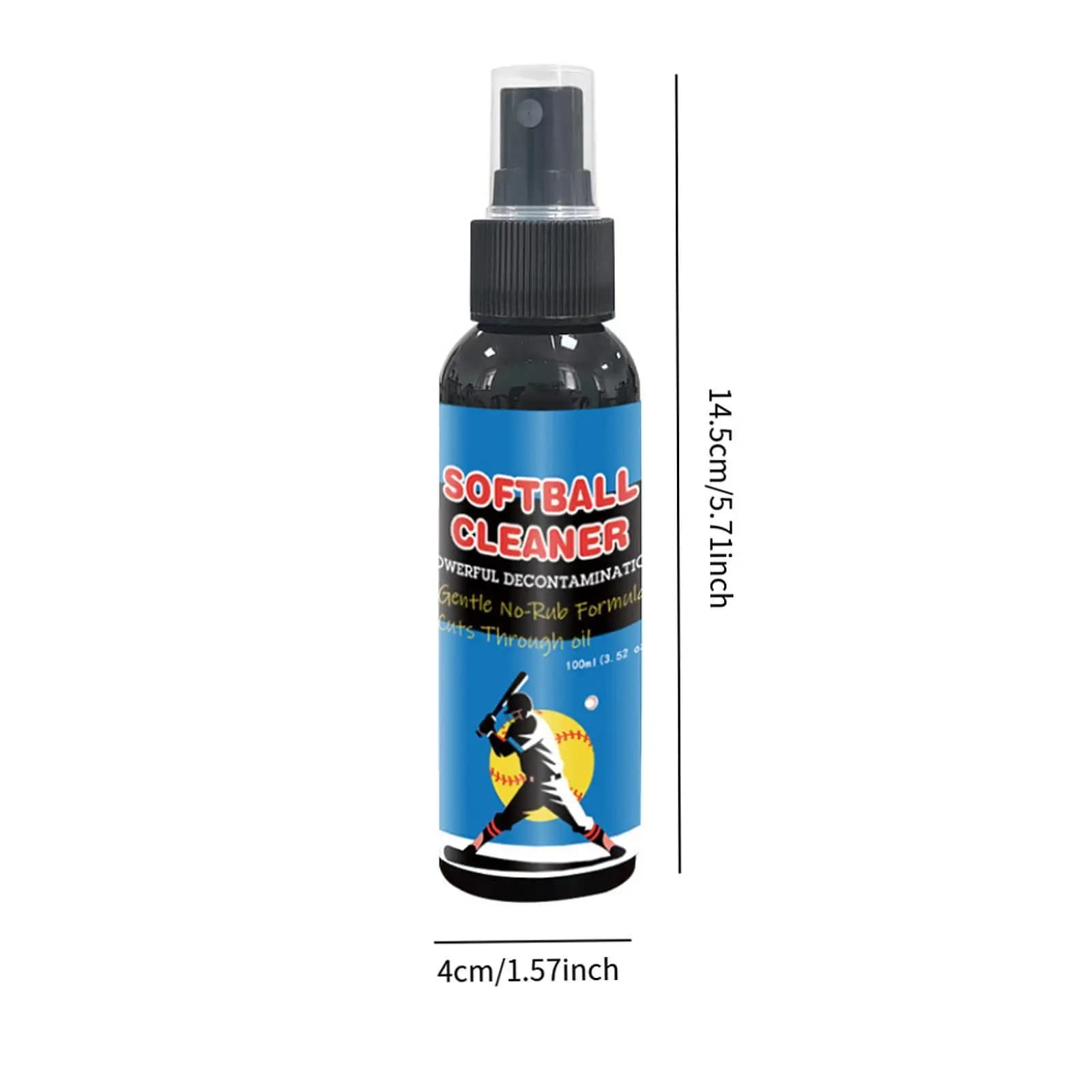Softball Cleaner Spray Dumbbell Kettlebell Cleaning Spray Care Tool Professional