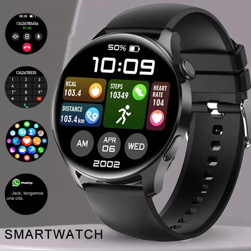 Per Doogee V40 Pro V20S V31 GT V30T Smart Watch Schermo HD Chiamata Bluetooth Frequenza cardiaca Monitor di ossigeno nel sangue Sport Fitness Tracker