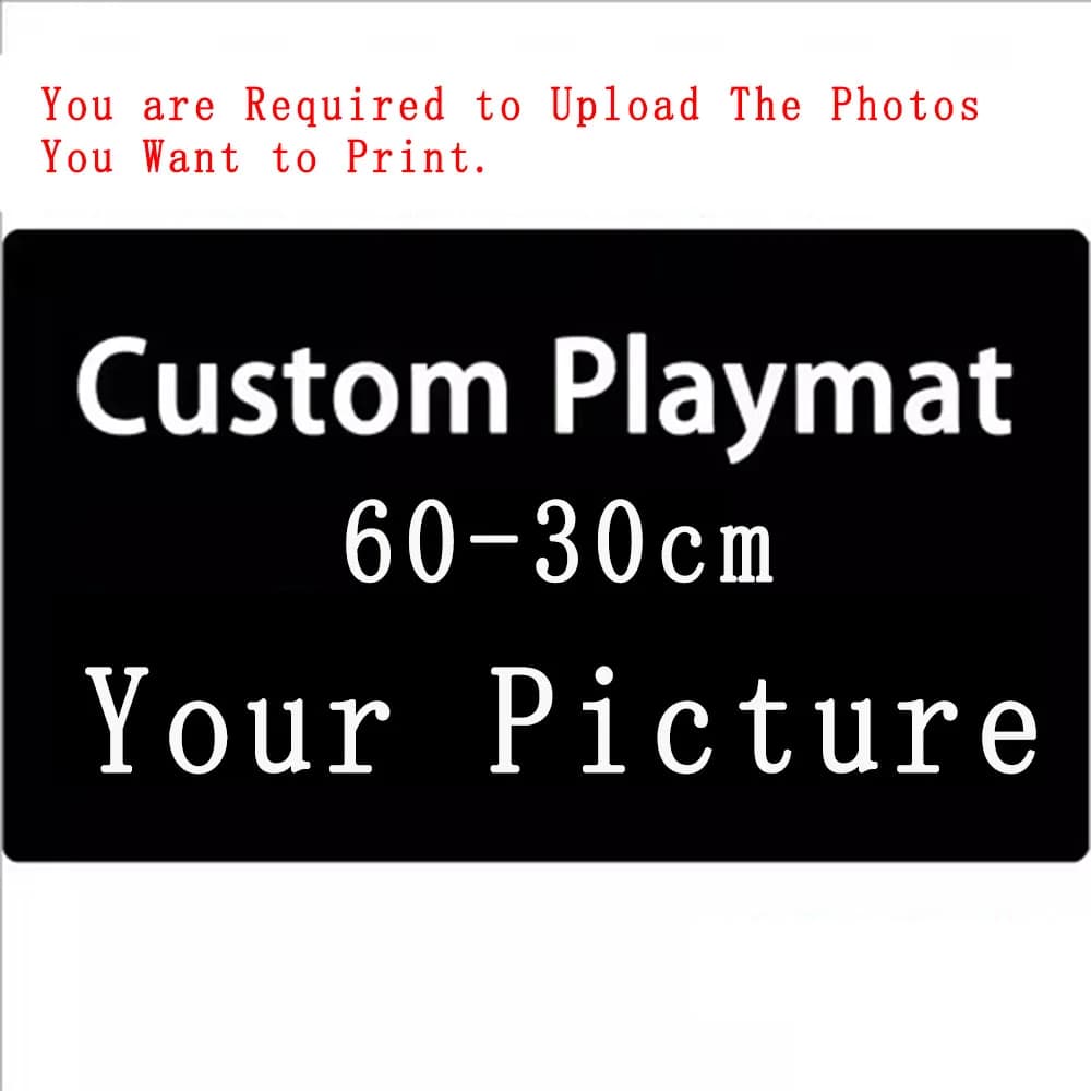 Custom Mouse Pad Print Diy Large Playmat Gaming Customized Mat XXL Size Gamer Office Mousepad OEM Logo Black Desk Mat