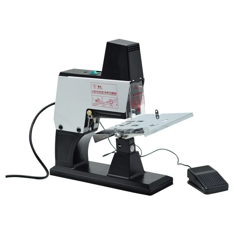 Chiodo piatto per equitazione completamente automatico A3 Cucitrice a cucitura media Cucitrice elettrica interamente in acciaio 106 Il modello aggiornato non richiede