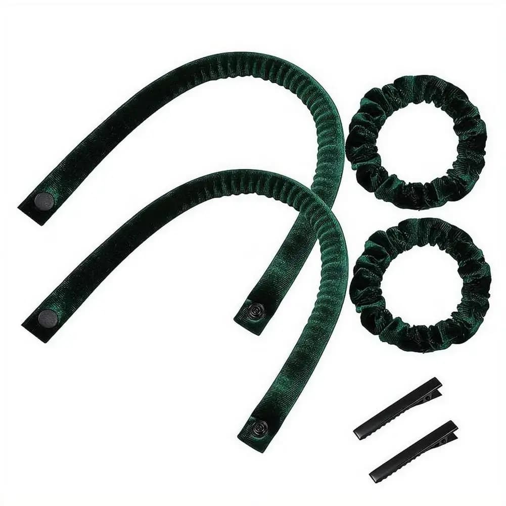 Heatless Soft Hair Curlers Curling Rod Headband Set Women No Heat Hair Rollers Overnight Sleeping Lazy Flexi Rods Styling Tools