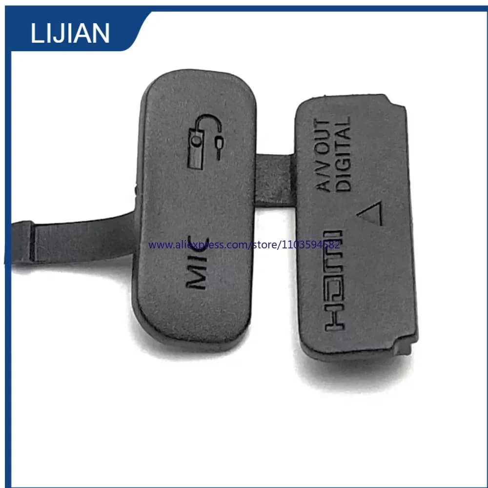 Nuova porta del coperchio in gomma USB copertura dell'interfaccia del cappuccio del microfono compatibile con HDMI per la parte di riparazione della fotocamera digitale Canon EOS 750D
