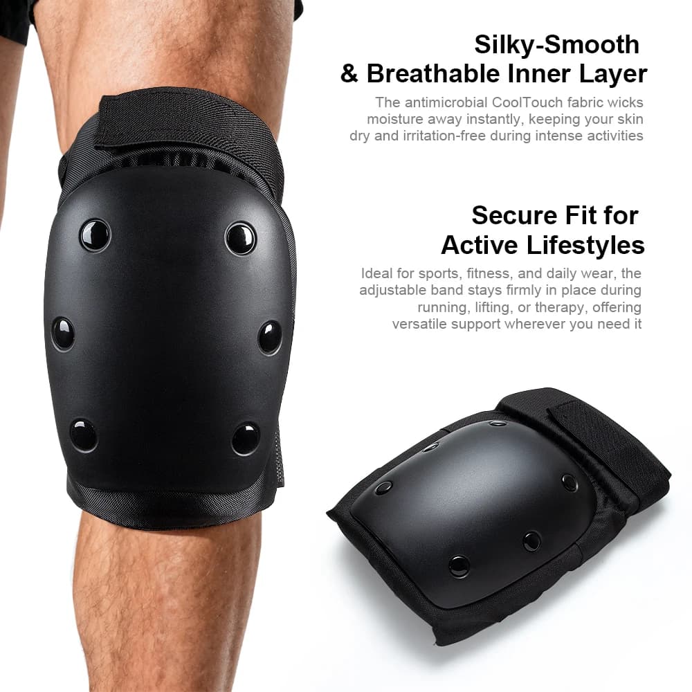 Ginocchiere Gomitiere Protezioni per i polsi Set di equipaggiamento protettivo 6 in 1 per skateboard Rullo in linea Rullo da ciclismo Sport all'aria aperta