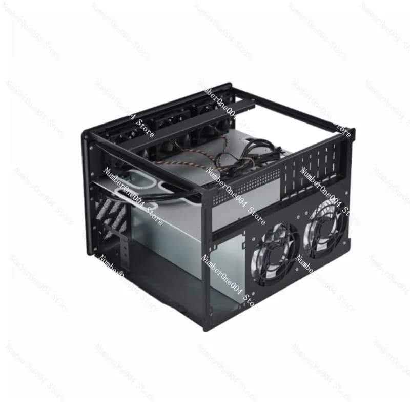 Chassis Nas a 8 conduttori con slot a mezza altezza, supporta server di archiviazione sostituibili a caldo della scheda principale ATX