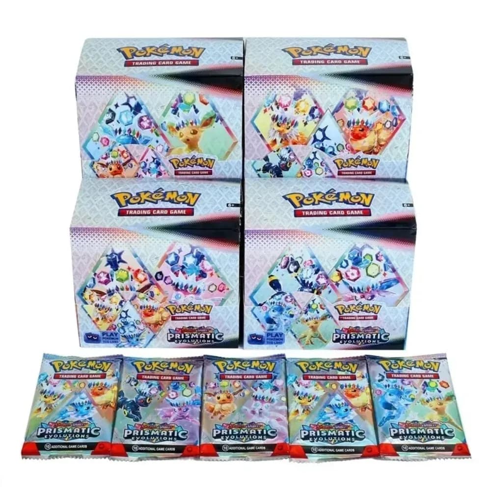 Nuova carta da collezione Pokemon inglese 360 Pokemon Booster Card Pack Serie spada e scudo Blind Box Pet Pokemon Flash Card