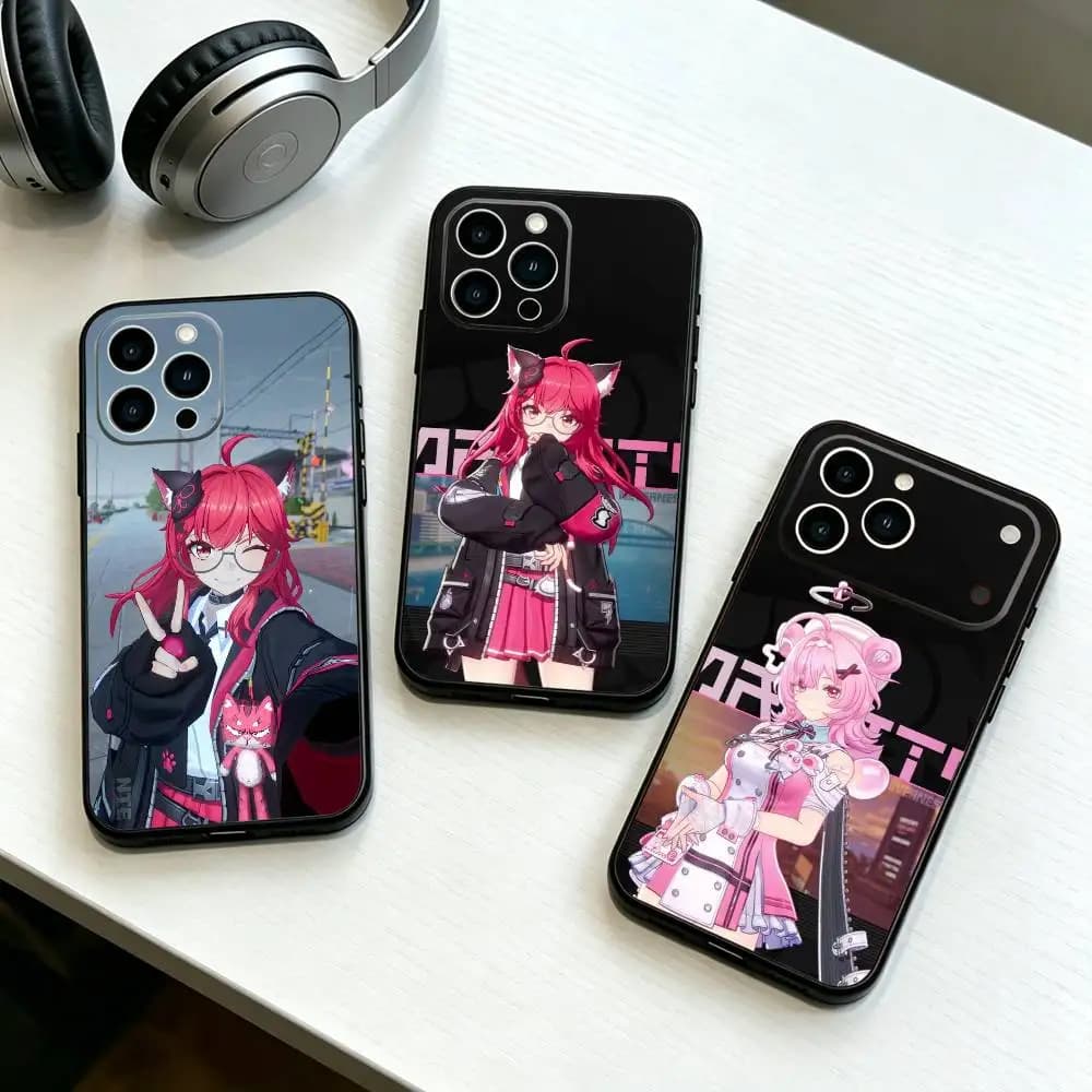 Neverness To E-Everness Mint Nte Phone Case Silicone Soft For IPhone 17 16 15 14 13 12 11 X XR Plus Pro Max Plus Gift