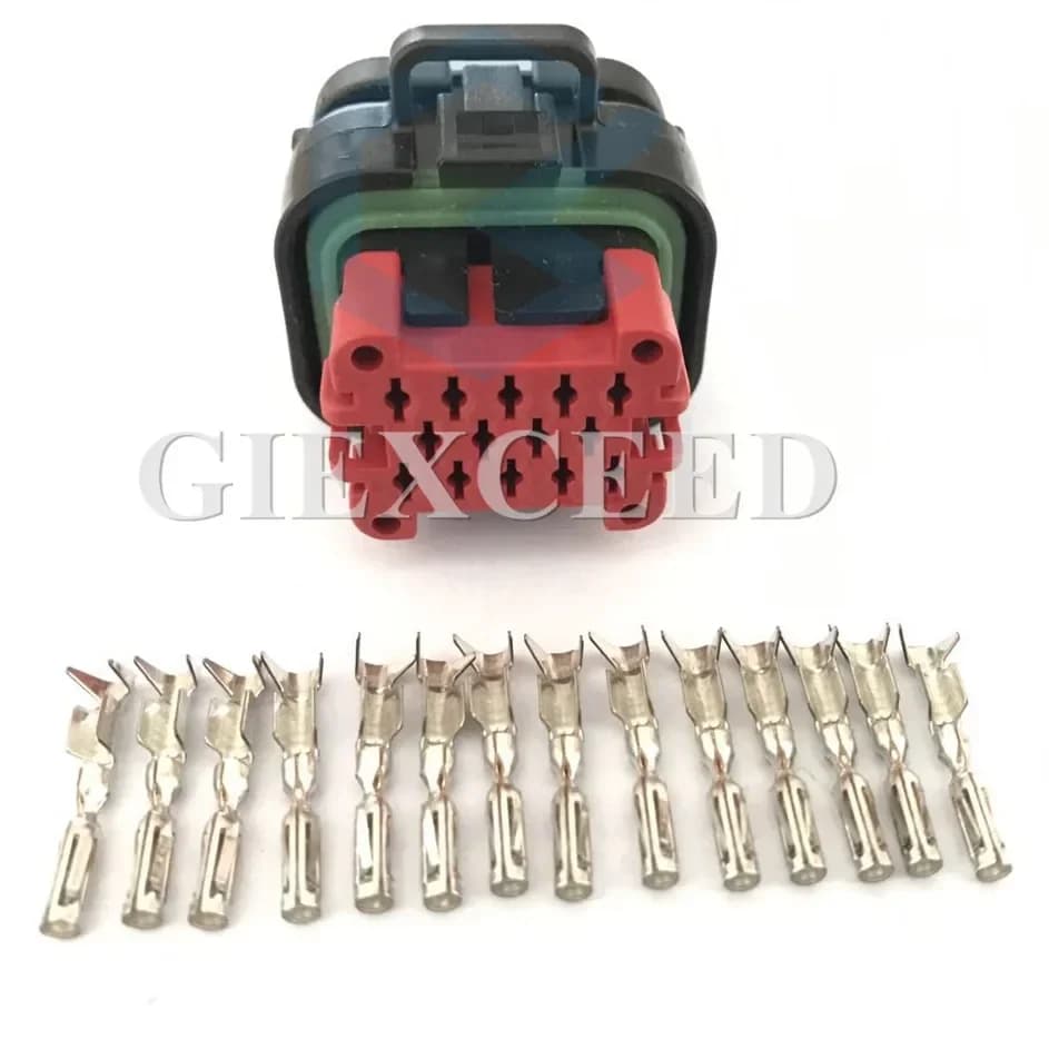 Connettore Automobilistico Impermeabile Femmina Tyco AMP ECU a 14 Pin 770520-1 di Alta Qualità, Spina AC Assemblata 776273-1 con Terminali