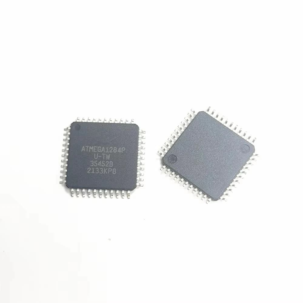 Microcontrollore IC ATMEGA1284P-AU TQFP-44 – Chip ATMEL Originale per Arduino / Progetti Embedded – 100% Nuovo e Testato