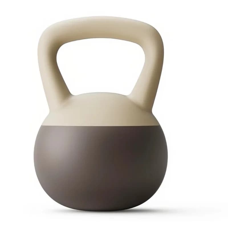 Silicone Coated Bag Shaped Kettlebell For Women Full Body Weight Training Home Gym Daily Fitness Equipment