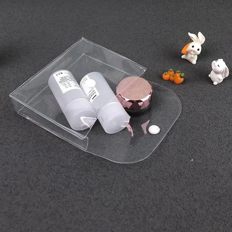 [W] Porta Passaporto in Plastica, Organizzatore Portatile, Busta Trasparente in PVC per Conservazione