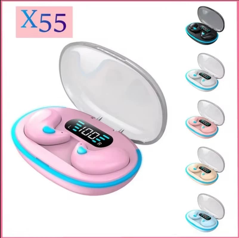 NEW X55 TWS Bluetooth earphones wireless earphones Waterproof mini headset TWS Stereo headphones for phone xiaomi iphone