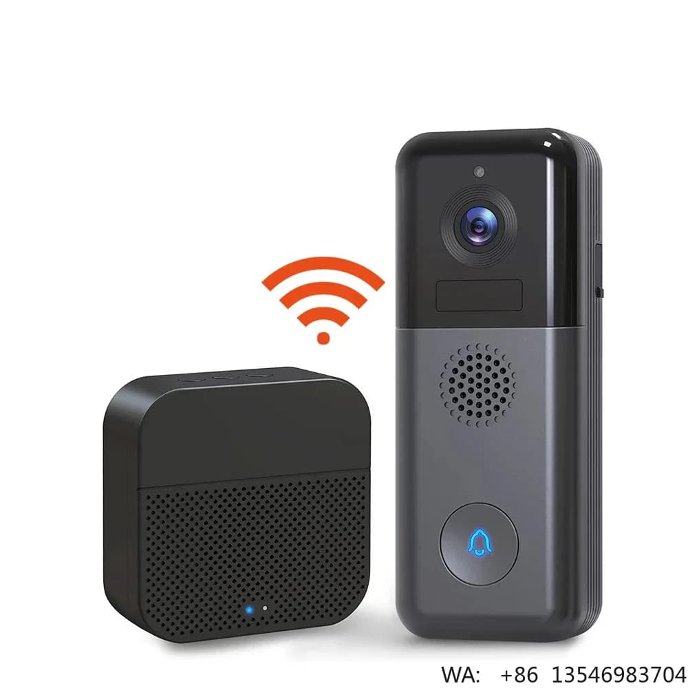 Campanello Video WiFi Tuya 1080P HD, Sistema di Interfono Smart per Casa, Campanello Video IP Wireless WiFi