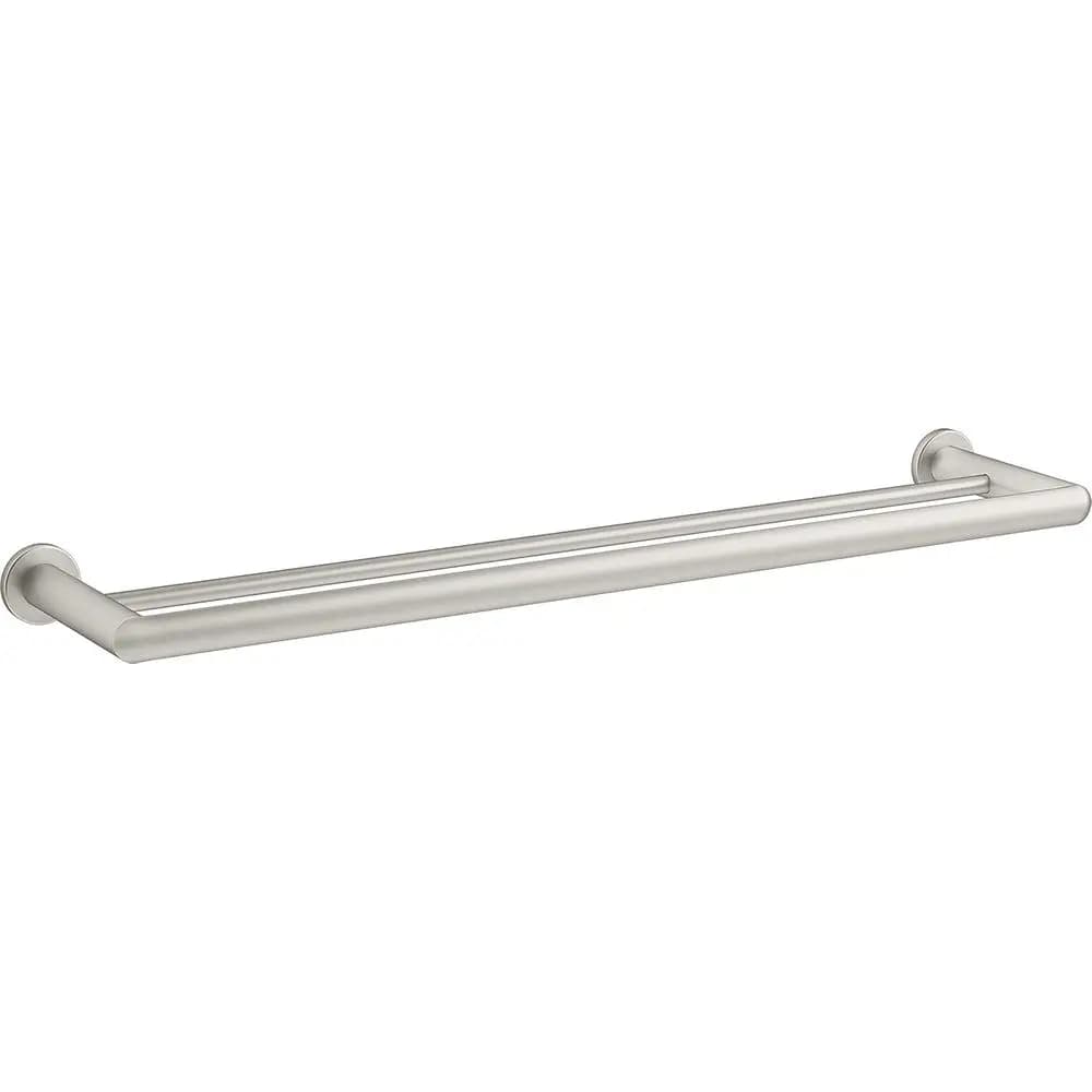 24 Double Towel Bar in Vibrant Brushed Nickel Finish