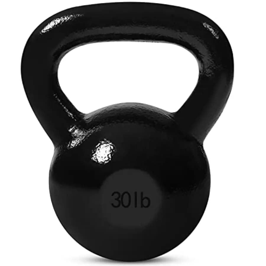 Kettlebell for Strength Training, Domestic Gym, Black, Resistant, With Non-slip Grip