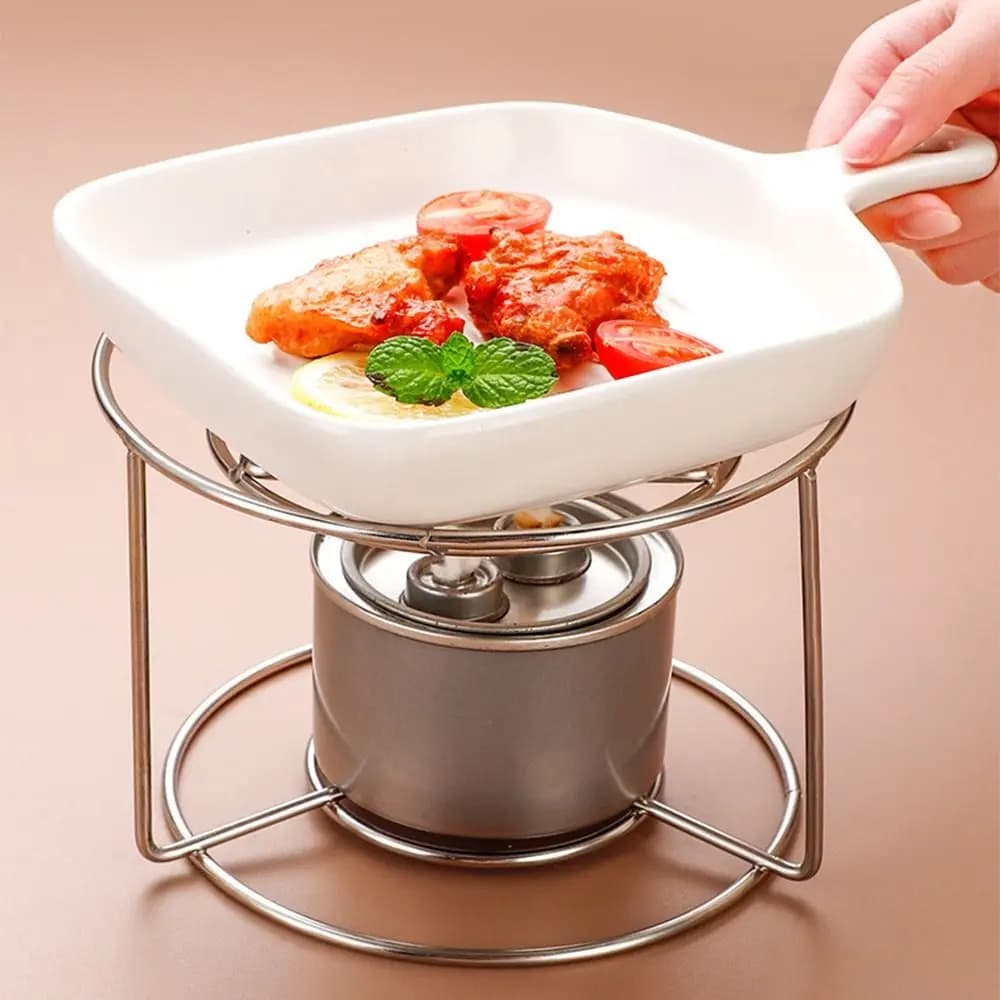 Stainless Steel Stoves Burner Home Support Stainless Steel Wire Stoves Thickened Wallet Round Anti Rust Holder