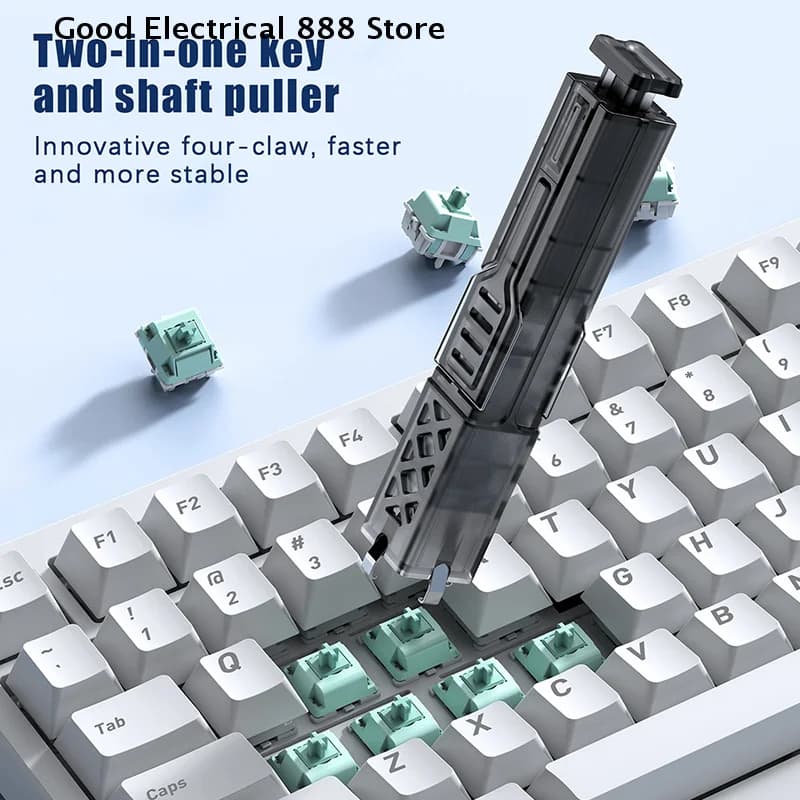 Estrattore di Tasti 2 in 1 Multifunzione per Tastiera Meccanica, Rimuovi Tasti Universale, Estrattore di Pulsanti, Accessori per Tastiere