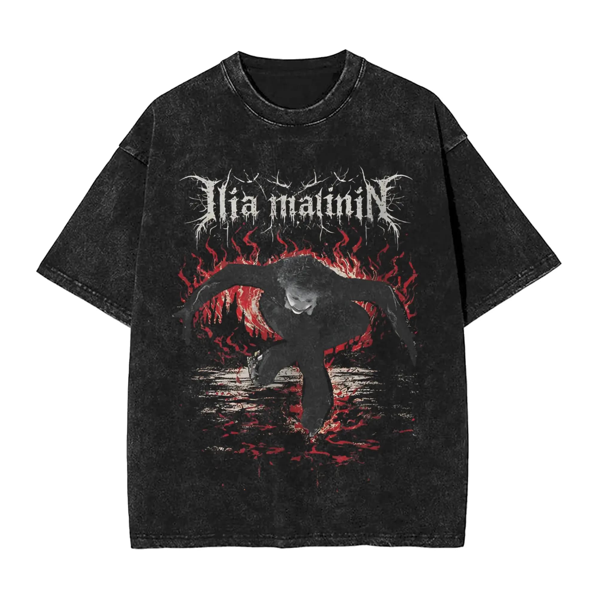T-shirt con stampa Quad Jump Ice Skating Ilia Malinin Merch, T-shirt da uomo e donna, Streetwear Hip Hop, T-shirt stampate a maniche corte