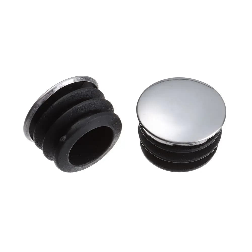 5/10 pezzi utili inserti per tubi tappi tappi per tubi in acciaio antiscivolo tappi terminali per gambe per mobili copertura antipolvere per tubi