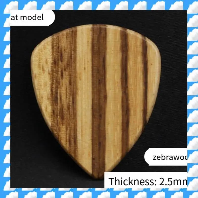ONGE Wooden Guitar Picks, Wooden Guitar Picks For Electric, Acoustic Or Bass Guitar