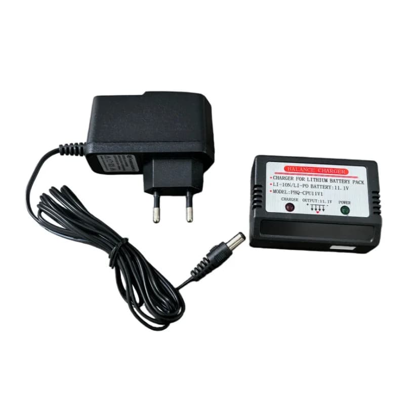 Caricabatterie bilanciato 3S 11.1V LiPo per droni Cheerson CX-20 CX20 e aereo RC KT Su-27, ricambio con protezione da sovraccarico