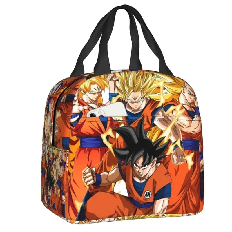 Borse Termiche Personalizzate D-Dragon B-Ball Z per Donne, Impermeabili, Manga Son Goku, Borsa Pranzo Isolante Termica per Scuola