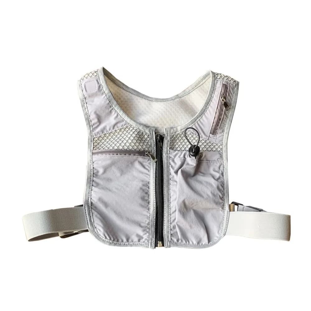 Reflective Running vest with Pockets, Breathable and Waterproof, Multifunctional Hydrating Bag and Practice