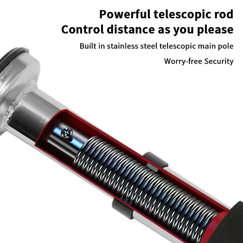 Telescopic traction bar for door, anti-slip fitness equipment, adjustable, for home gym, strength training, durable for men and women