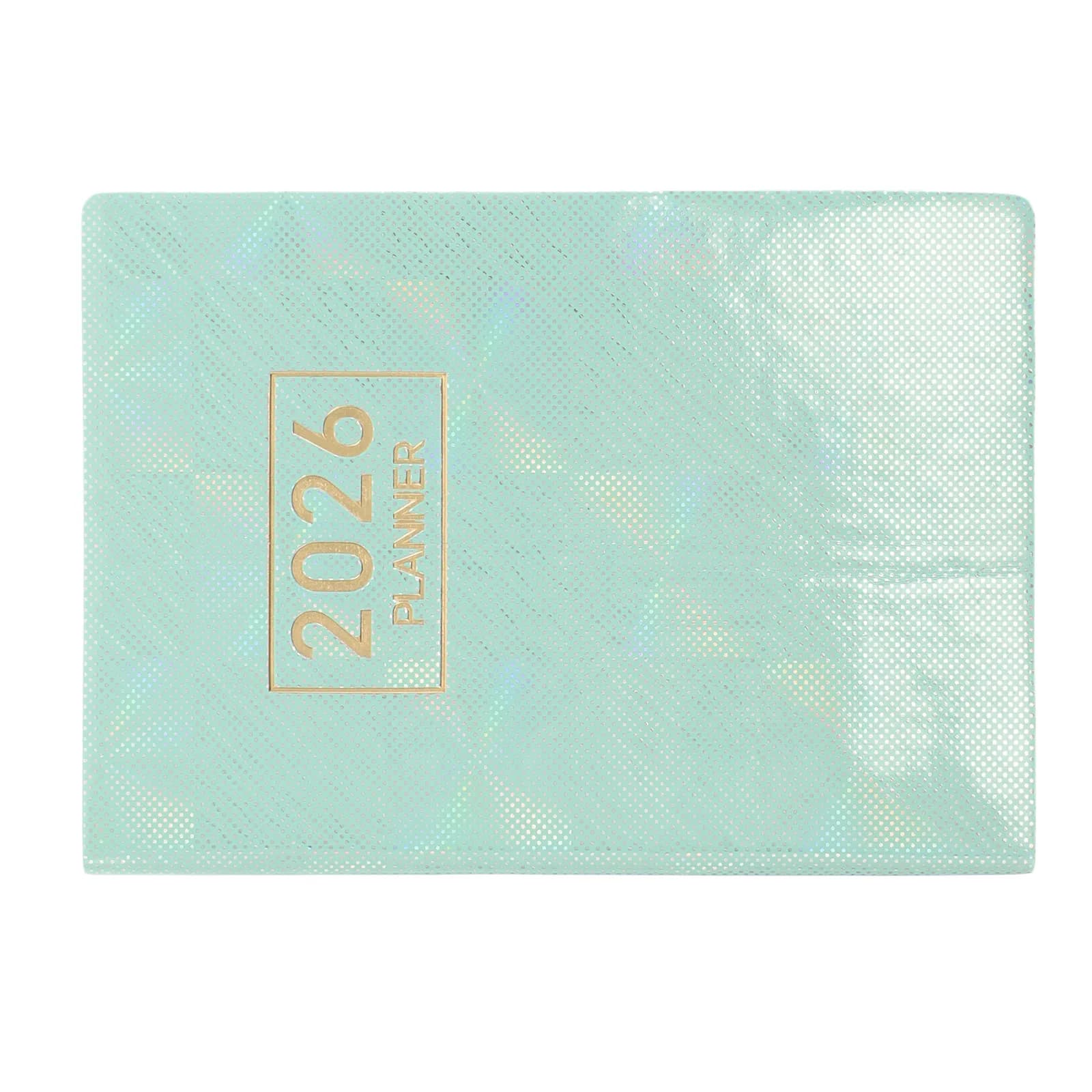 A7 2026 Pocket Planner Small Portable Notebook PU Cover Daily Planner Travel Size Schedule Organizer English Interface Compact