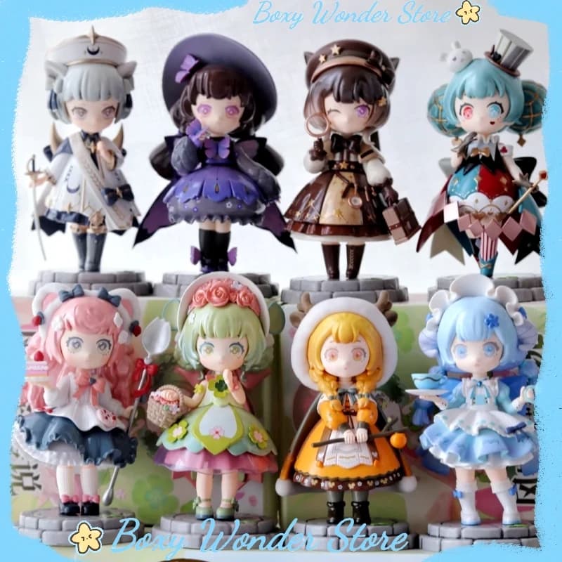 Autentica serie Kokoya del vento e della leggenda della foresta di quarta generazione, scatola cieca, giocattolo da collezione, figura, display alla moda, articolo Kawaii