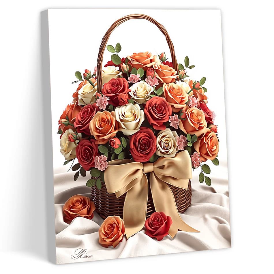 CHENISTORY Painting By Numbers On Canvas To Paint Crafts Handicraft Frameless Flowers Decoration Home Drawing Brushes Acrylic