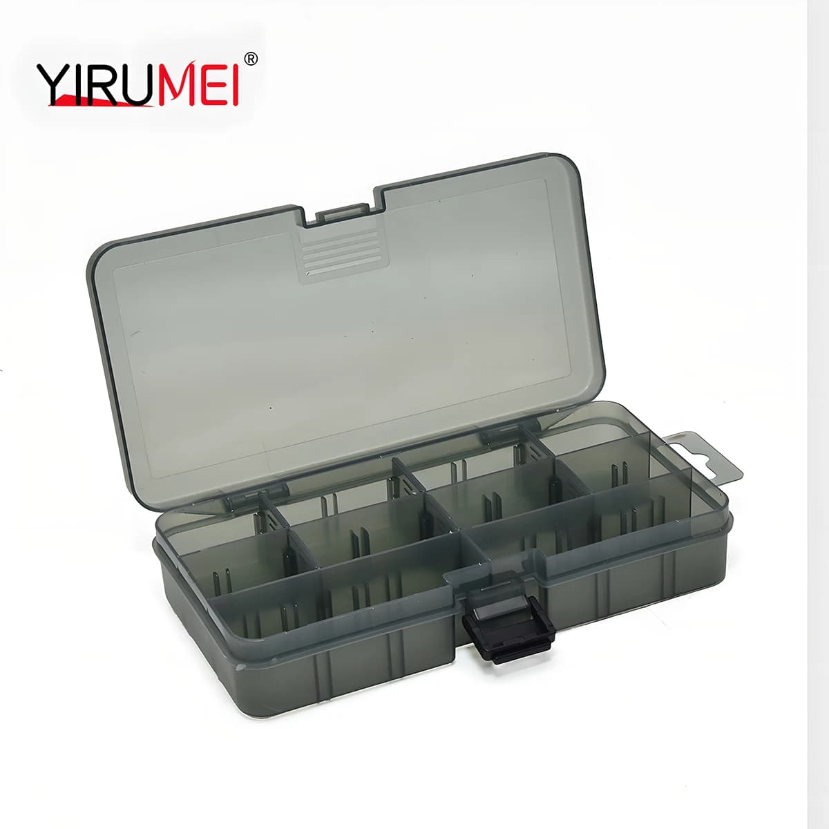 Portable fishing gear box for fake bait hooks - essential equipment for carp fishing accessories