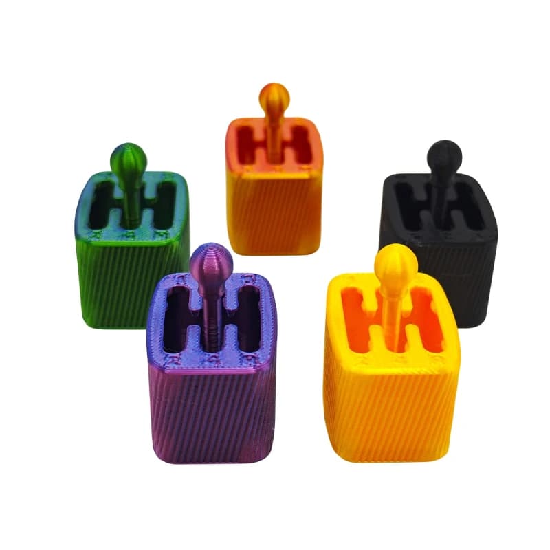 3D Stampato Gear Shifter Agitarsi Giocattolo Trasmissione manuale dell'ingranaggio Paddle Giocattoli Sollievo dallo stress Rilassarsi Agitarsi Giocattolo Scrivania Ornamento Decorazioni per la casa