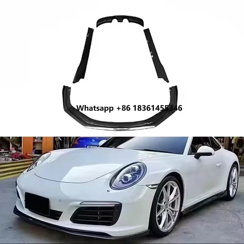 For 911 911.2 Upgrade Bodykit Ture Factory Fitment Front Rear Lip Diffuser Side Skirt Carbon Fiber Fibre Body Kit