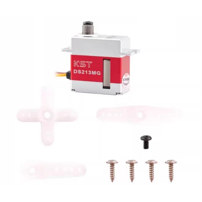 KST DS213MG V8.0 3KG 16g Micro servo digitale per piatto oscillante per elicottero 450 RC