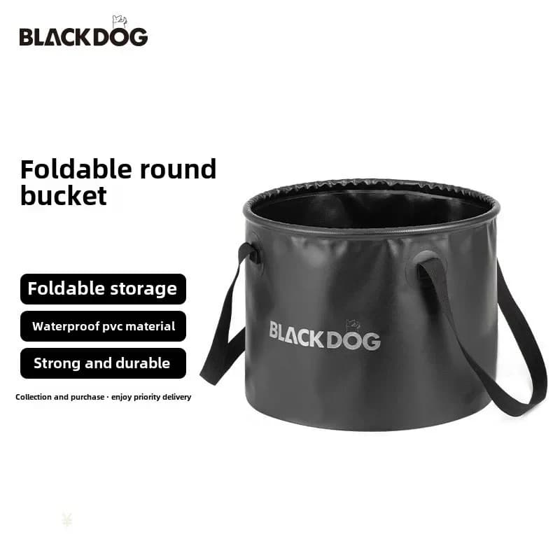 Portable folding bucket for outdoors, travel washbasin, laundry bag, soaking bucket for feet