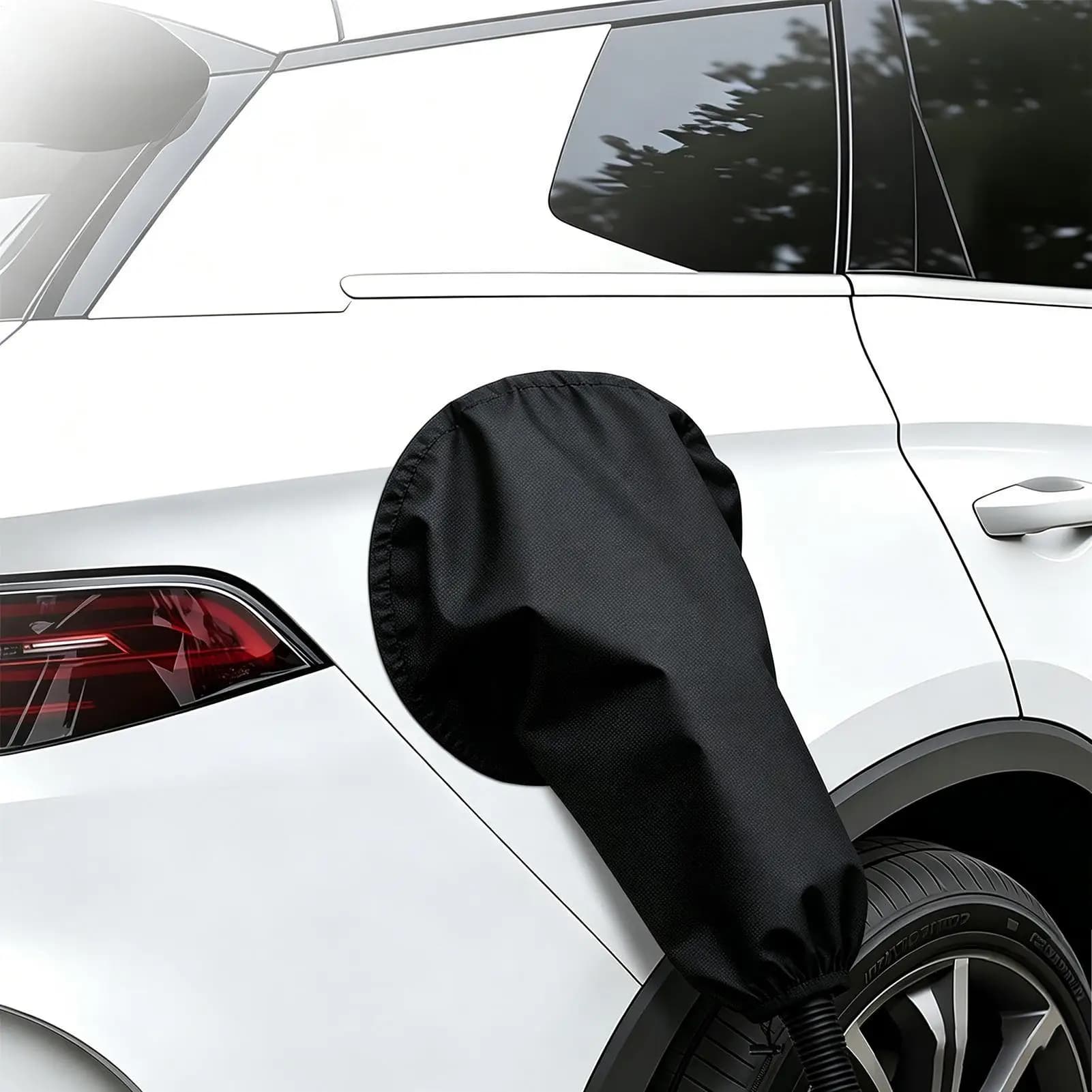 Copertura magnetica antipolvere e impermeabile per caricabatterie, pellicola protettiva per porta di ricarica per auto elettriche, accessorio essenziale per il campeggio