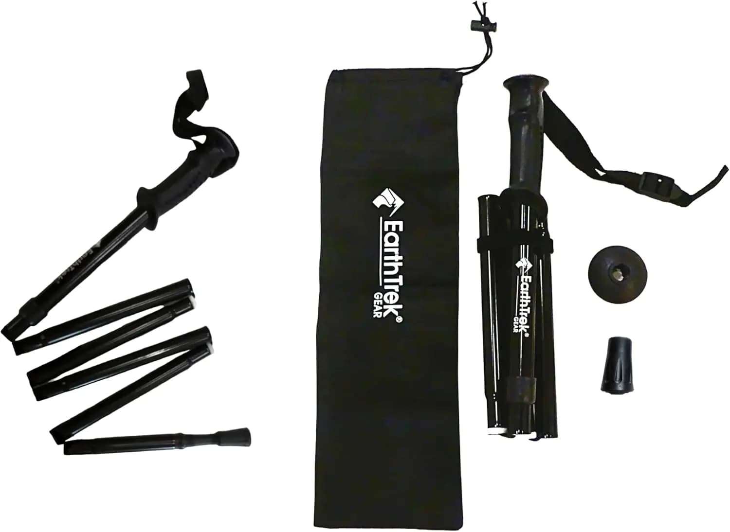 Foldable and Compact Trekking Stick for Travel and Hiking
