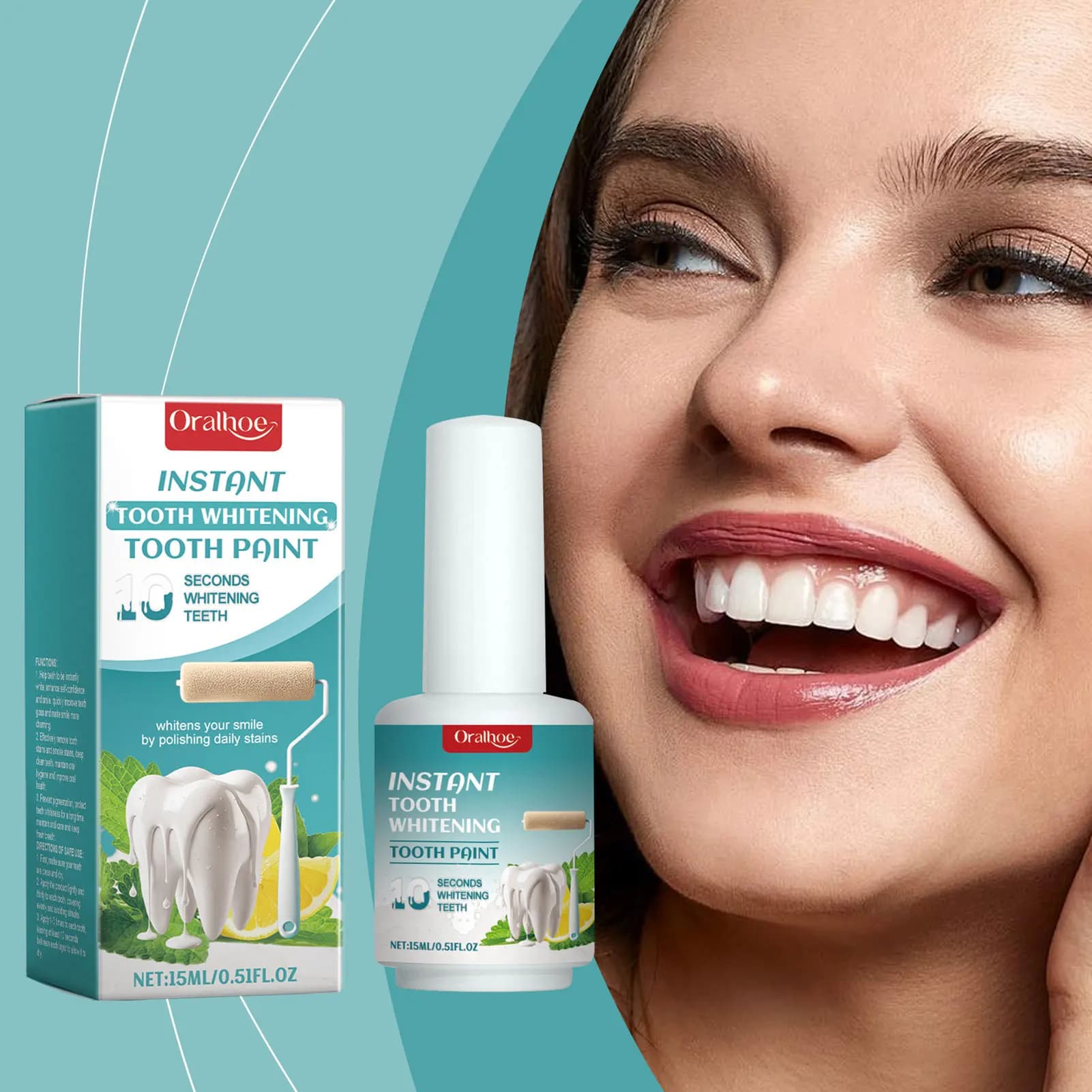 Professional teeth whitening Spot whitening Non-abrasive teeth enamel Teeth whitening Oral hygiene whitening