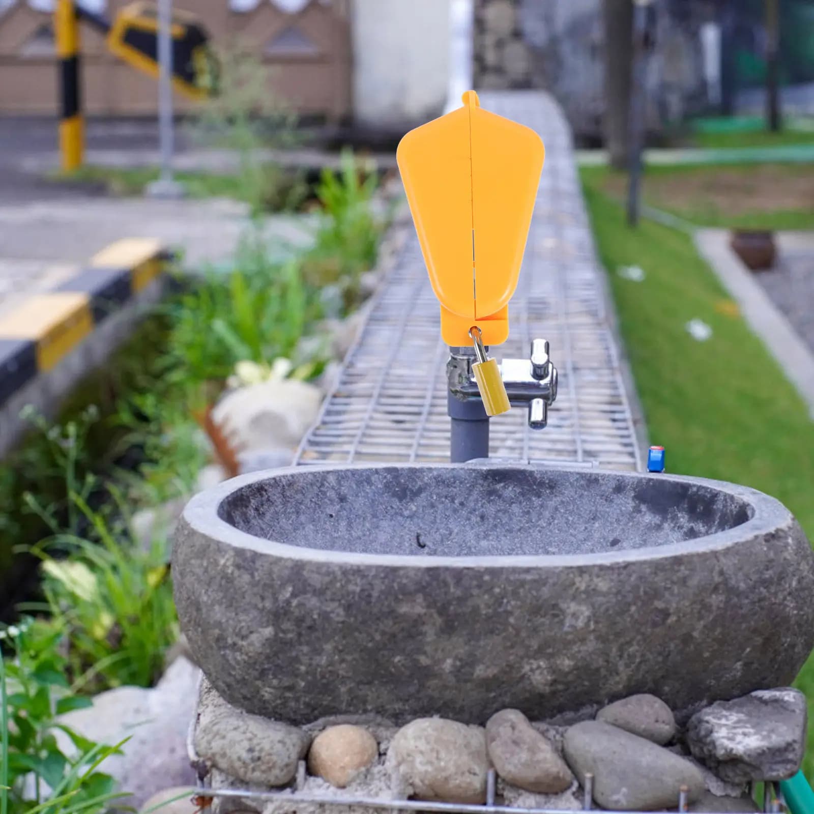 Copertura di Sicurezza per Rubinetto Esterno in Plastica Resistente, Antifurto e a Prova di Bambino, Protezione per Rubinetto da Giardino