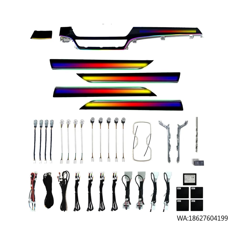 Kit di Aggiornamento Interno Auto Symphony con Luce Ambientale LED Dinamica a 256 Colori per 10a Generazione e Inspire 2018-2022