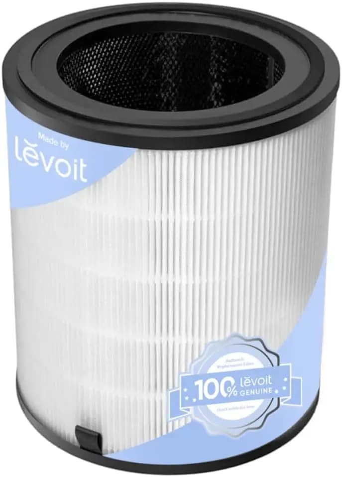 Filtro di ricambio per purificatore d'aria LV-H133, carbone attivo ad alta efficienza per la rimozione di fumo, odori e allergeni, bianco, confezione da 1