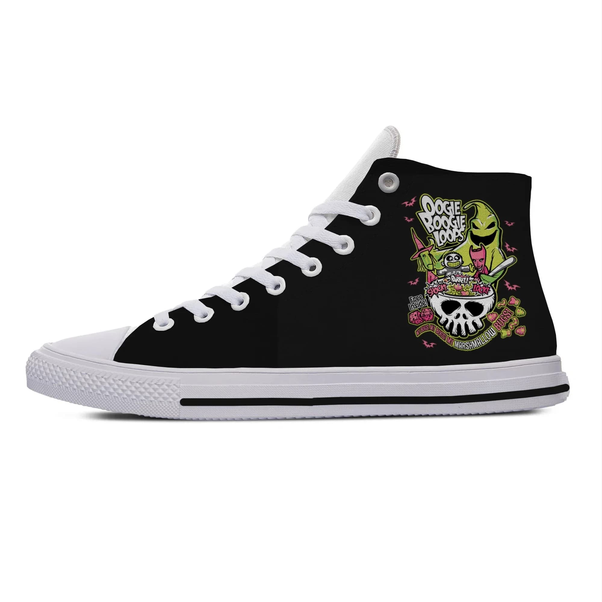 Hot Summer Oogie Boogie Loops nuovo arriva moda leggero High Top scarpe di tela uomo donna scarpe Casual Sneakers traspiranti