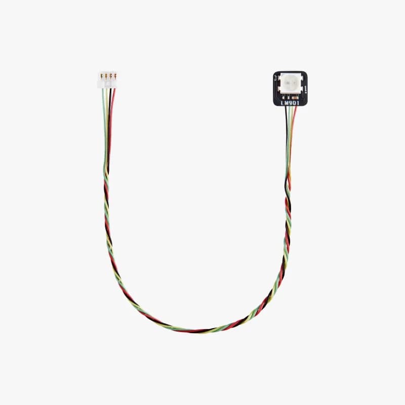 Scheda LED RGB WS2812 per Bambulab CyberBrick, IDC0.8 4-Pin (2pz), Componenti per Modelli 3D Stampati Creativi