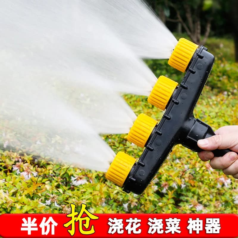 Spruzzatore a nebbia fine ad alta pressione a 3 ugelli per spruzzatori con ugelli per tubi da giardino per irrigazione di fiori di ortaggi da fattoria