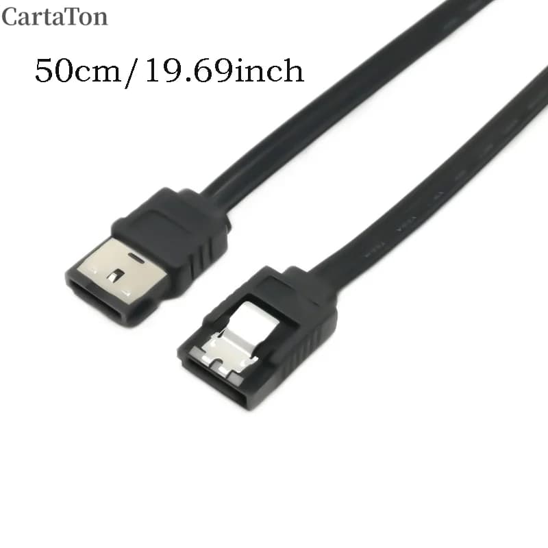 7Pin SATA to ESATA Data Cable HDD Hard Disk External Cable 2.5inch SATA DATA Storage 5V Power Supply Extension Convert Cable