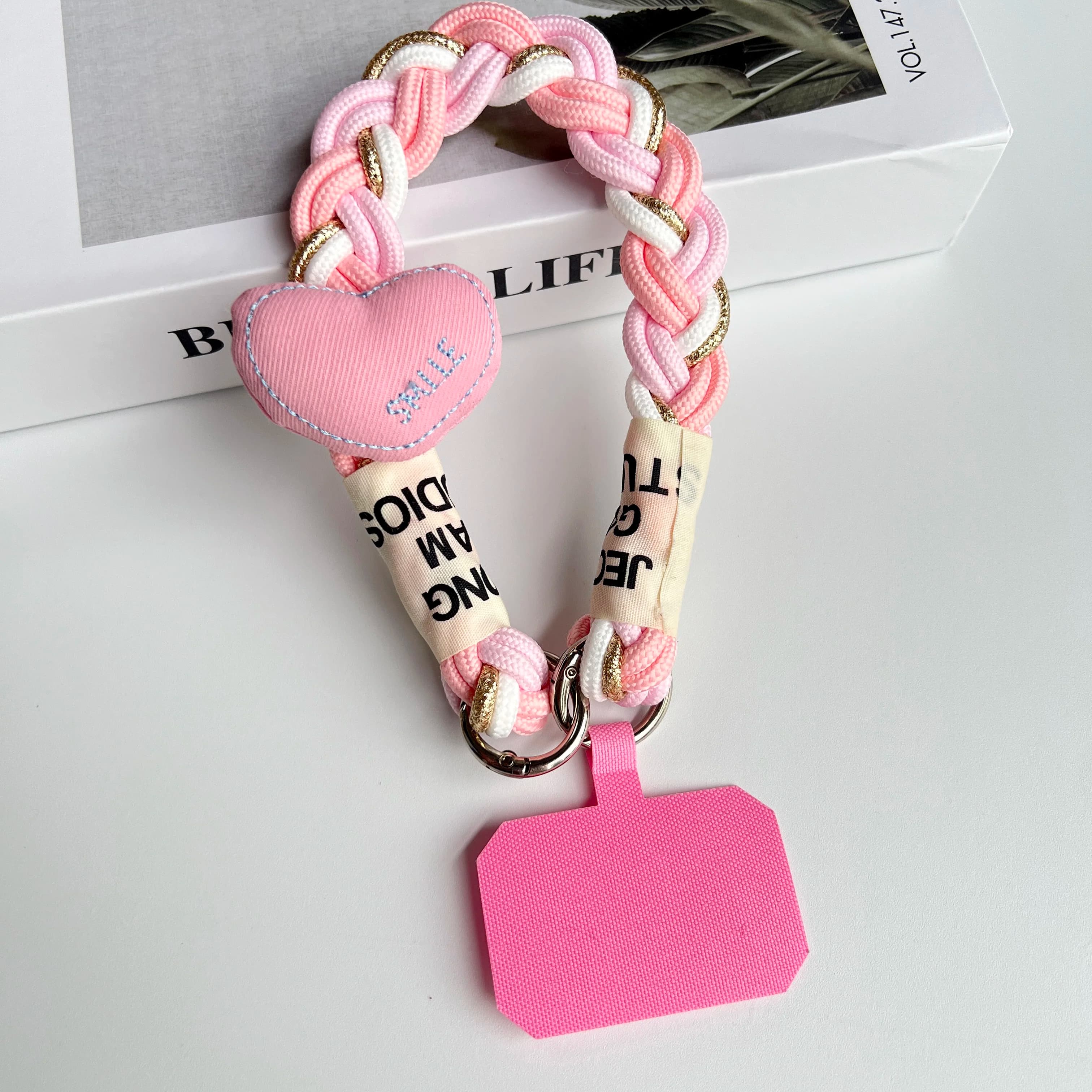 Newly Upgraded Thick And Durable Braided Short Rope Mobile Phone Universal Lanyard Multi-Purpose Hand Pull Anti-Loss Rope