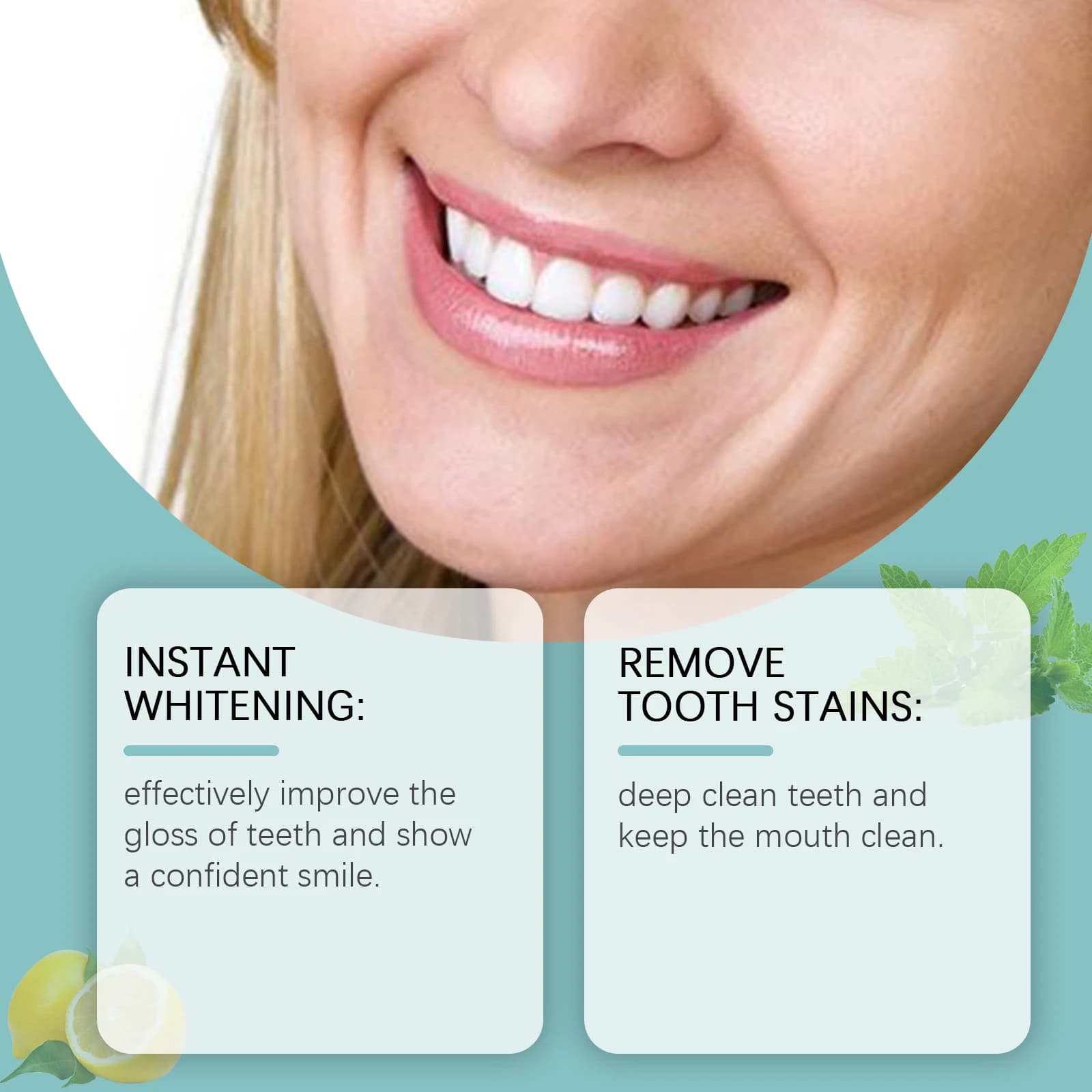 Vernice sbiancante istantanea per denti, effetto in 10 secondi, sbiancamento portatile, rivestimento sbiancante rapido per denti bianchi, vernice illuminante per la superficie dei denti