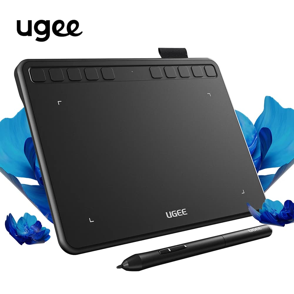UGEE S640 tavoletta grafica tavoletta da disegno da 6 pollici tavoletta da disegno digitale tavoletta da disegno 8192 stilo per Laptop Android Windows Mac
